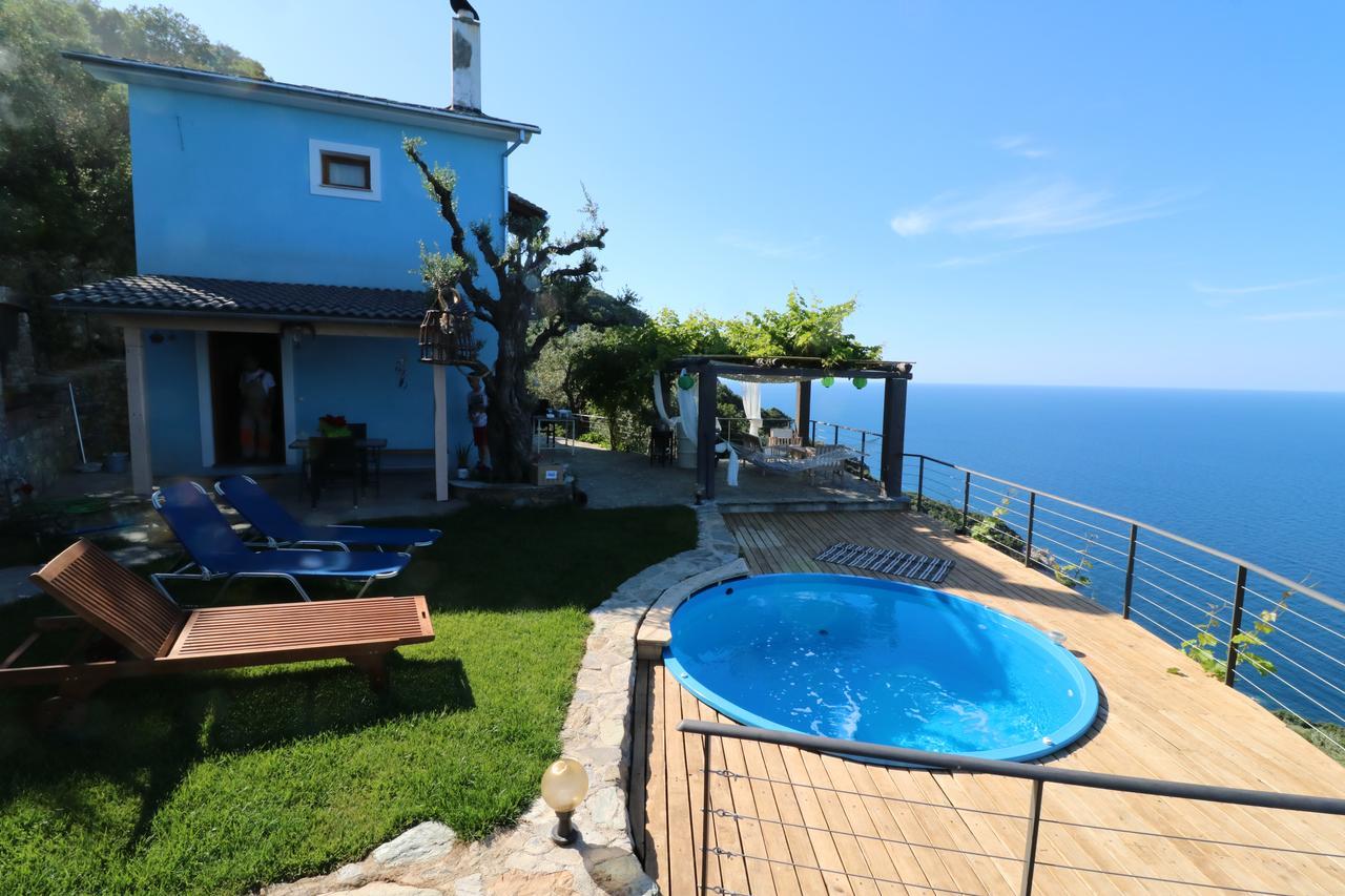 Villa Fakistra'S Blue House Tsagkarada Exterior foto