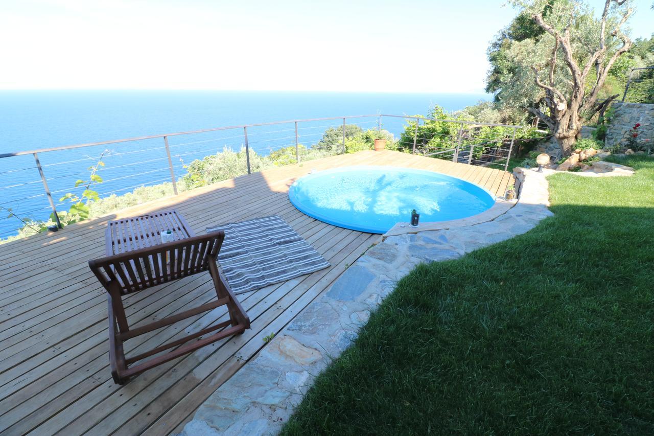 Villa Fakistra'S Blue House Tsagkarada Exterior foto